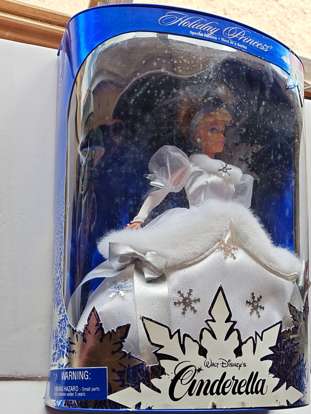 Vintage 96' Walt Disney Cinderella Barbie Doll New In Box Collectible